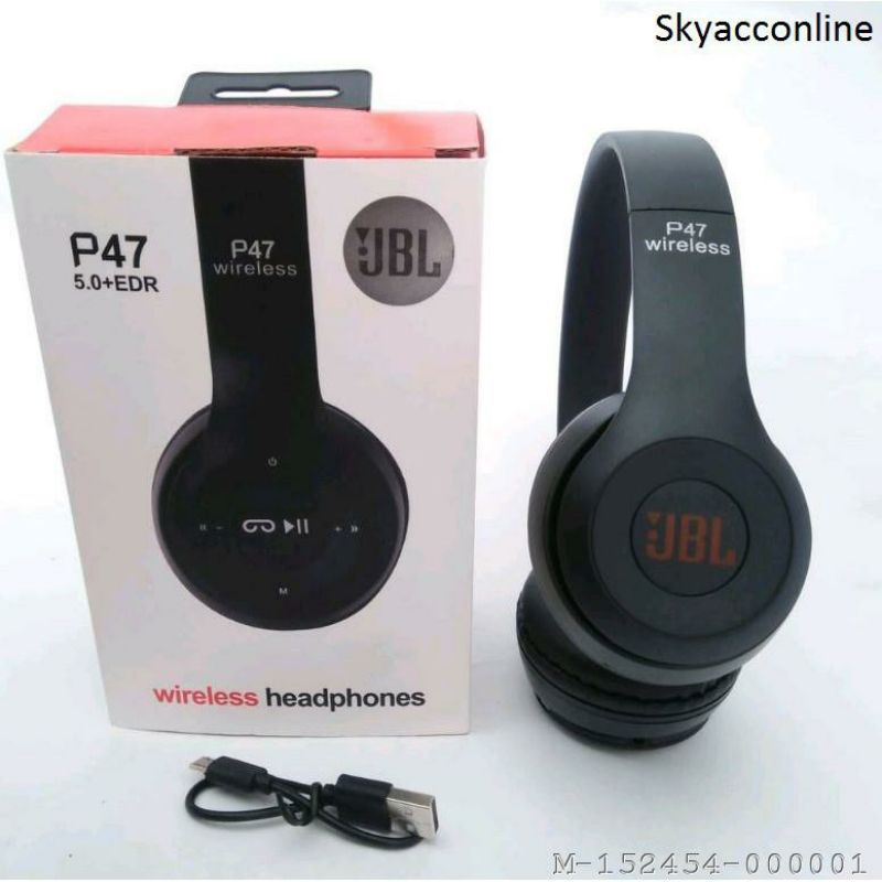 HEADPHONE BLUETOOT JBL P47  VSKY-066