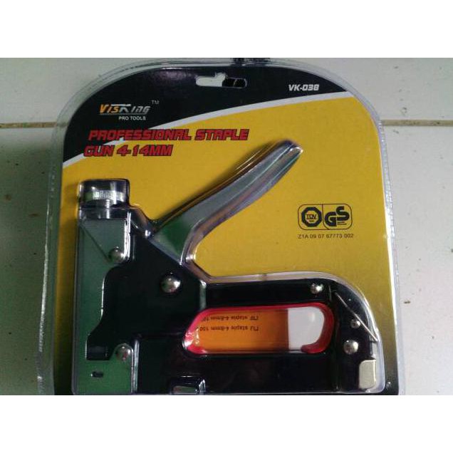 

staple steples stapless tembak jok gun tacker heckter 4 - 14 mm + isi