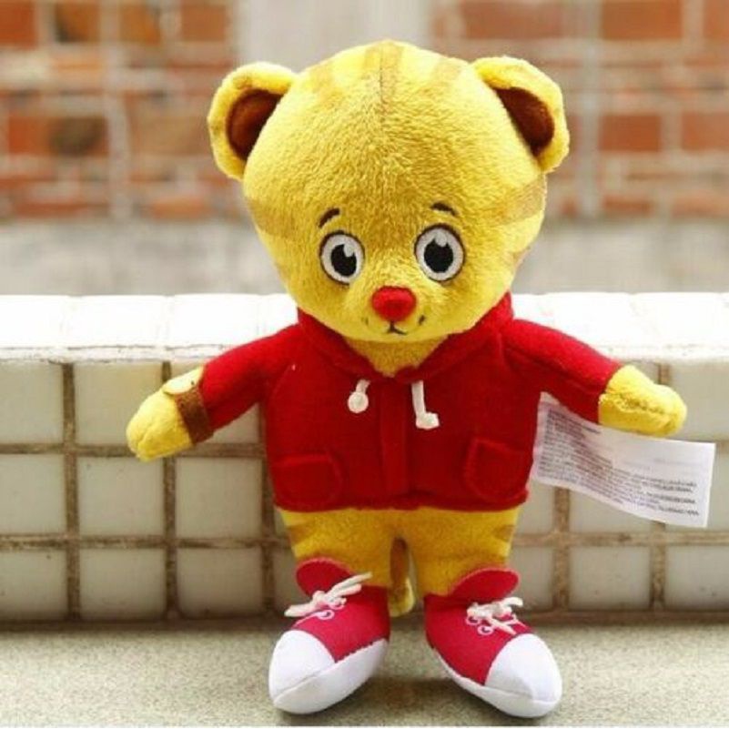 20/30cm Boneka Daniel Tigers Neighborhood Daniel Tiger and Katerina Kittycat Plush Toys Mainan