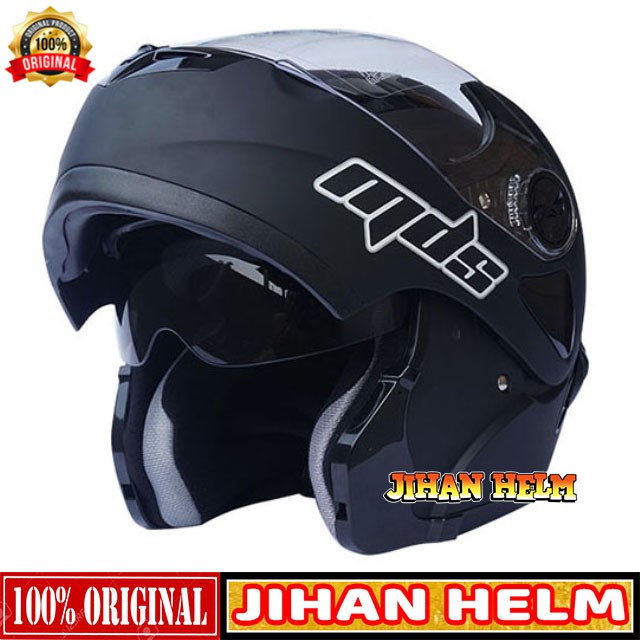 HELM / MDS / HELM MDS / HELM FULL FACE MDS PRO RIDER BLACK DOFF TERMURAH