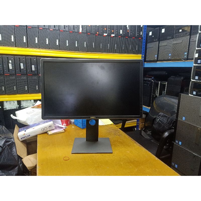 MONITOR LED DELL 23 INCH FULL HD KAKI NAIK TURUN BISA DI PUTAR