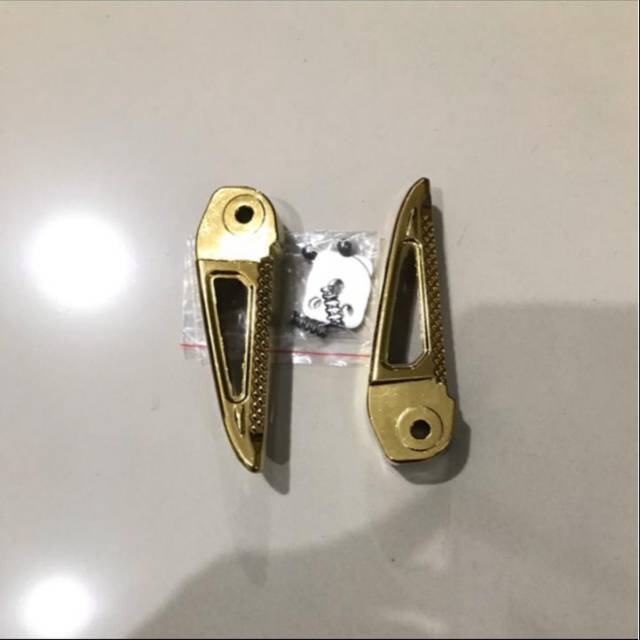 Foot step Honda Scoopy full gold honda