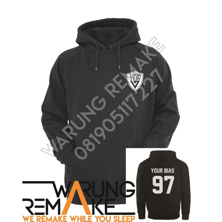 JAKET HOODIE / SWEATER / ZIPPER KPOP SEVENTEEN (VERNON SCOUPS WONWOO MINGYU DK JEONGHAN DLL)