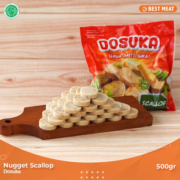 Nugget Scallop Dosuka 500 gr