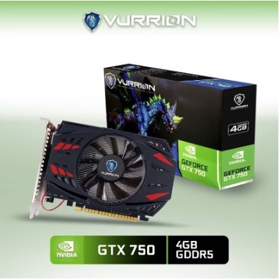 VGA Gaming VURRION GTX 750 4GB DDR5 128Bit GAMING VGA ORI