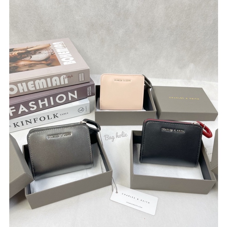 Dompet Wanita CK Mini Top Zip Small Wallet - 540#-1