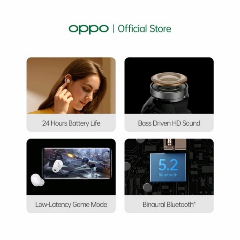 OPPO ENCO BUDS - GARANSI RESMI