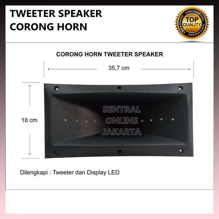 TWEETER SPEAKER CORONG HORN
