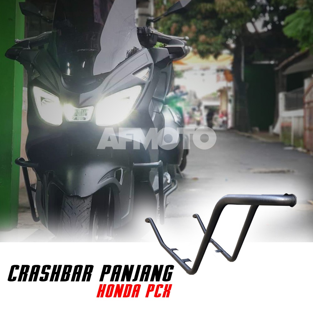 CRASHBAR HONDA PCX CBU LED THAILAND TUMBULAR BODY PROTECTOR