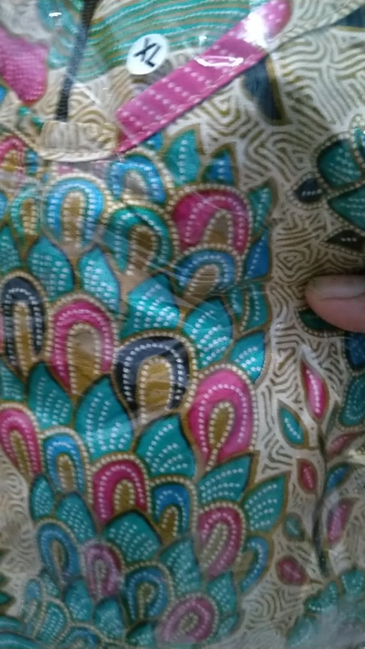 Atasan Batik Dolby Dolbi Dobby Doby Tenun Sutra Tulis Halus Katun Atbm Baron ,sarombit Atasan