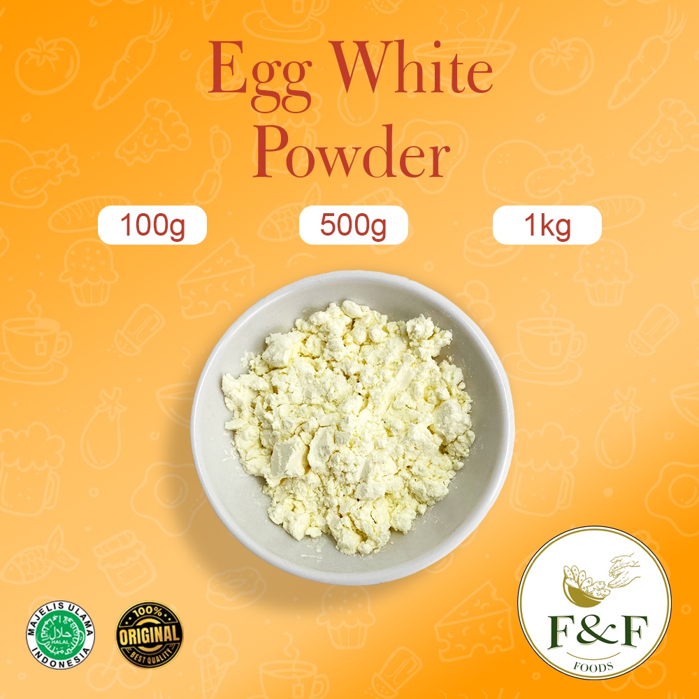 

Egg White Powder / Putih Telur Bubuk / Putih Telur Tabur / Bumbu Dapur / Bumbu Murah / Putih Telur / Egg White / Egg Powder