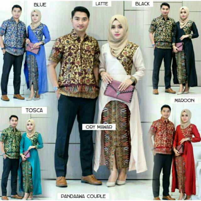 Batik couple pandawa