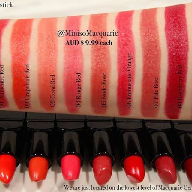 üniversite Şahsen benim için  Miniso Miniponi Jewel Shine Lipstick | Shopee Indonesia