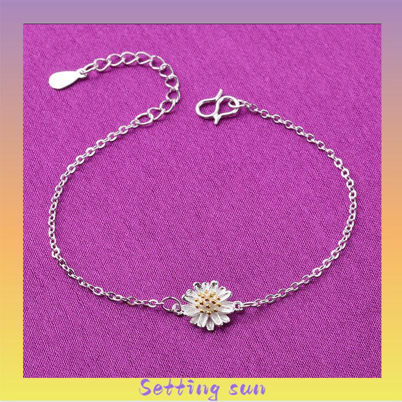 Gelang Rantai Bahan 925 Silver Untuk Wanita TN