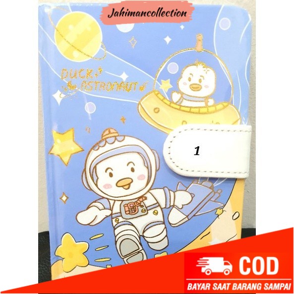 

✨ BISA COD ✨ Buku Diary Notebook Lucu Agenda Import Duck Astronaut - 1