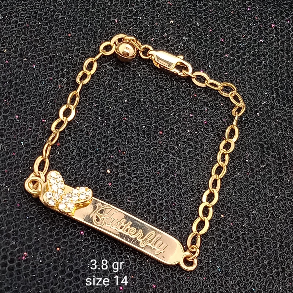 Gelang Emas 17K - Anak 3.8 gr Kadar 750 - 251