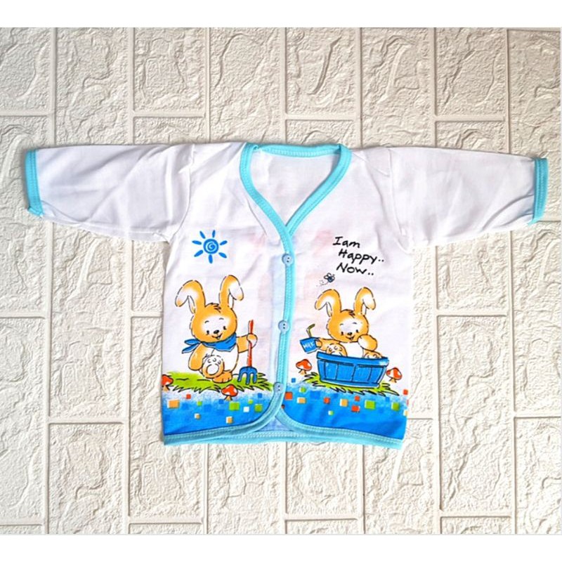 3pcs BAJU BAYI LENGAN PANJANG NEWBORN | ATASAN BAYI PANJANG