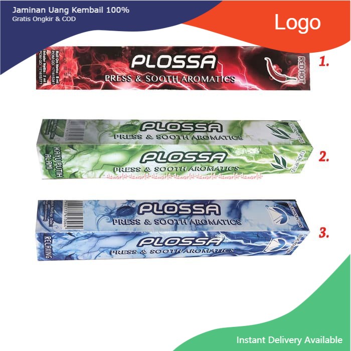 Plosa Plossa Minyak Angin Aromatherapy