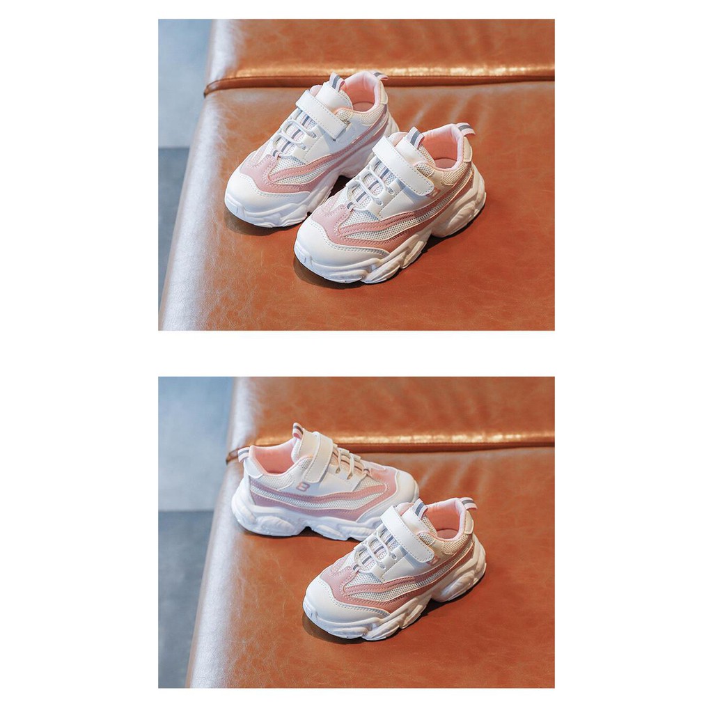 (LOLI-JKT) SP-PINK SEPATU ANAK IMPORT / SNEAKER ANAK CEWEK NON DUSS