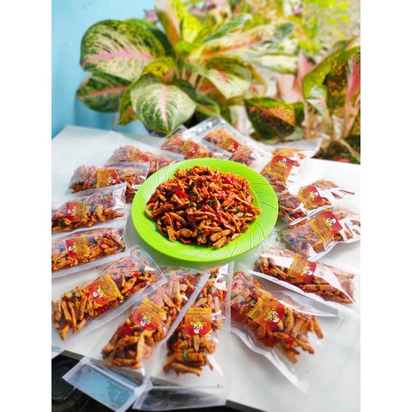 Jual Basreng Viral Basreng Balado Basreng Daun Jeruk Pedas Manis