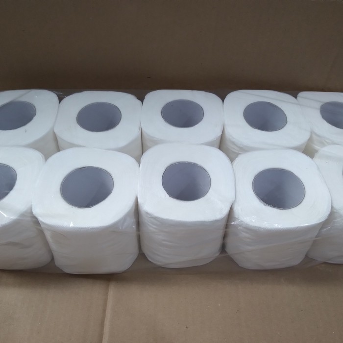 Jual Tisu Rol Toilet Polos Kw 1 Tebal Isi 10 Pcs Shopee Indonesia