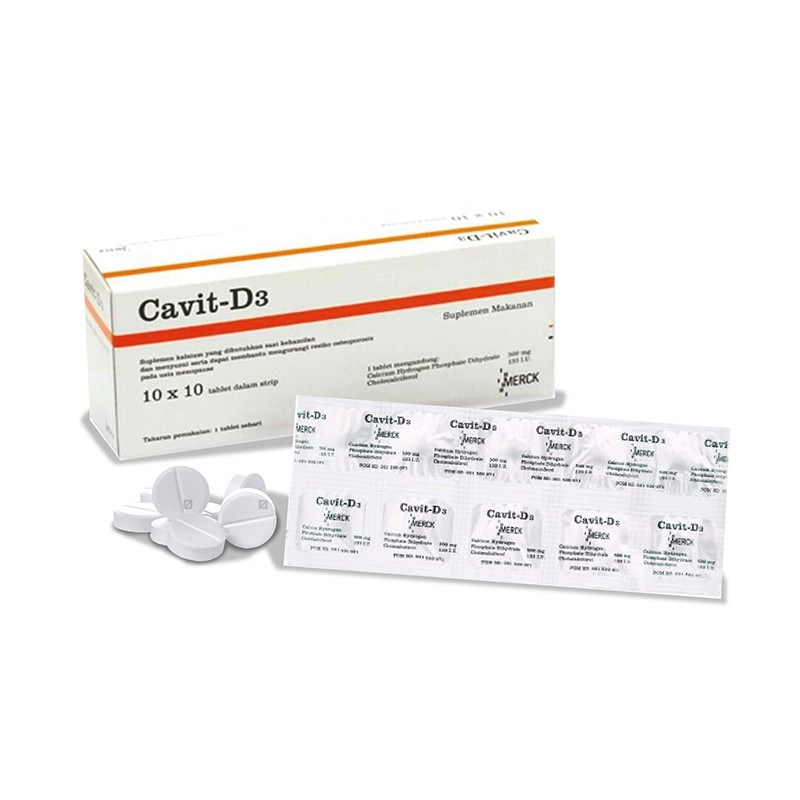 CAVIT-D3 BOX ISI 100 TABLET - VITAMIN D3