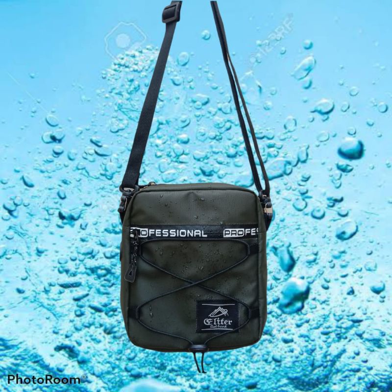 Eliter Slingbag Waterproof Kulit Bimo Selempang Original