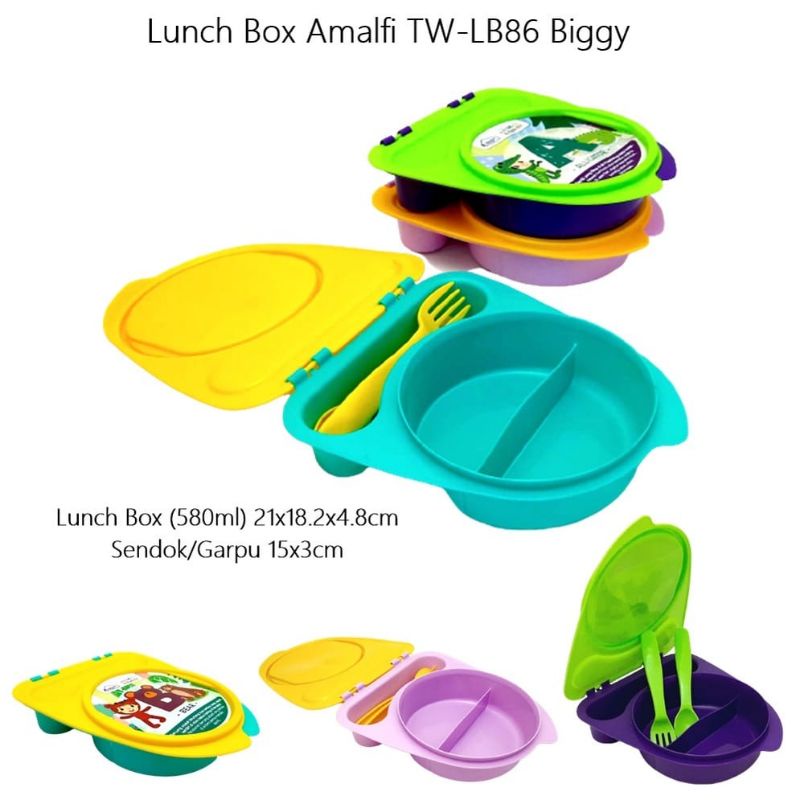 tepak makan amalfi/lunch box amalfi