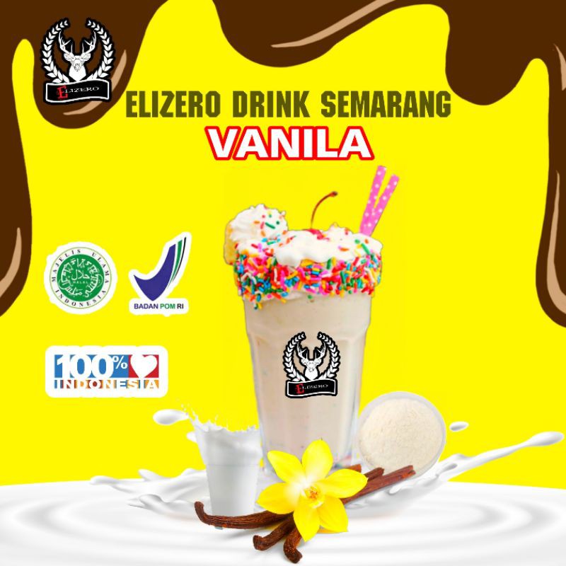 Bubuk minuman vanila / bubuk minuman vanila1kg/ vanilla powder / bubuk minuman vanilla