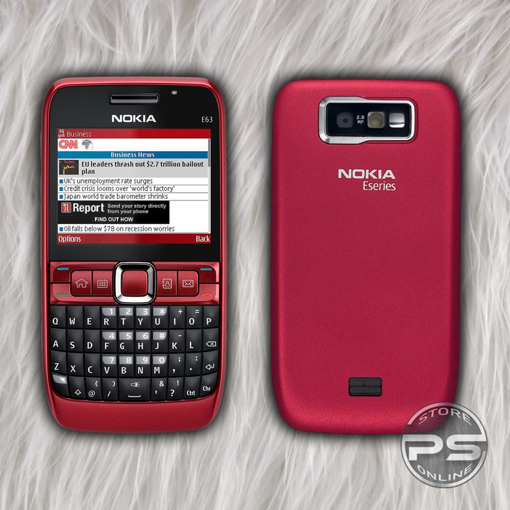 HP Nokia E63 - HP Jadul - HP Qwerty Legenda - Aplikasinya sangat lengkap -Jaringan Telkomsel-2