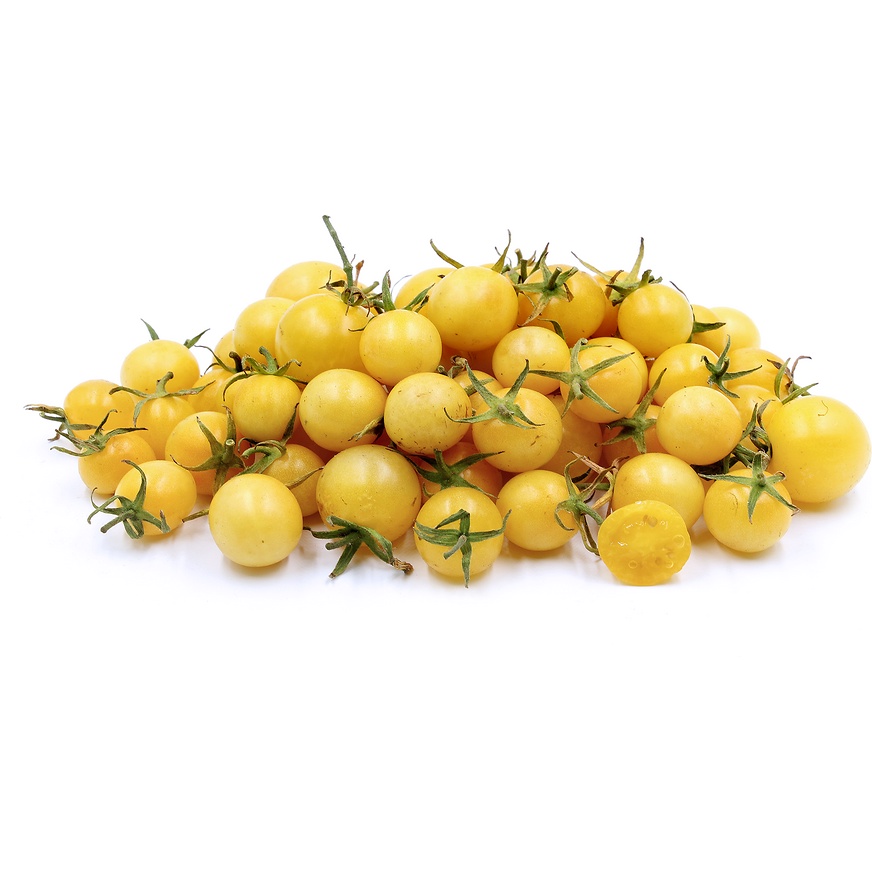 Benih Bibit Biji - White Cherry Tomato Tomat Ceri Kuning Muda Pucat Seeds