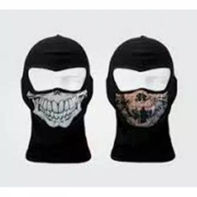 Masker Ninja / Masker topeng tengkorak Variasi