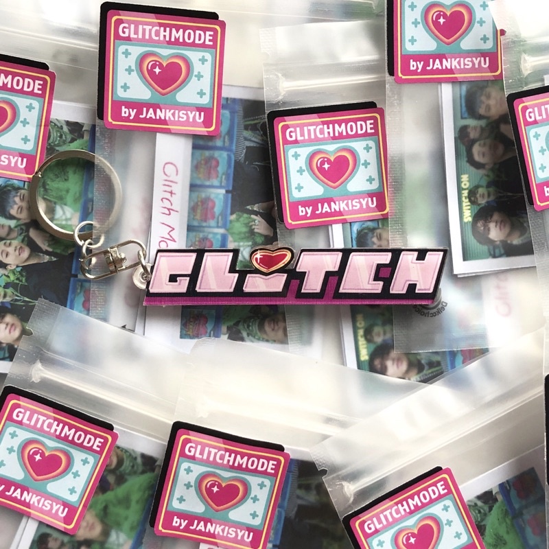 [LAST STOCK] Glitch Mode Keychain Gantungan NCT Dream by jankisyu