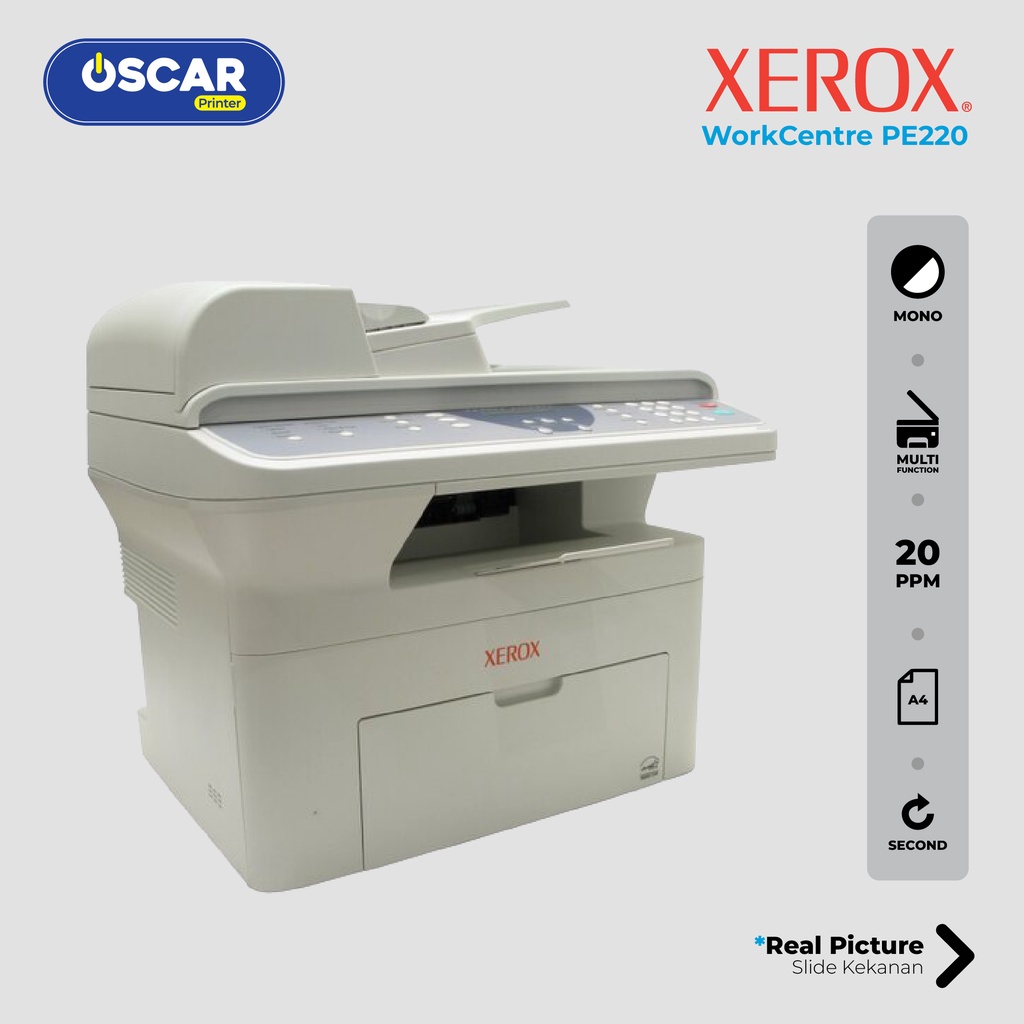 Printer Xerox WorkCentre PE220 Mono | Print Scan Copy