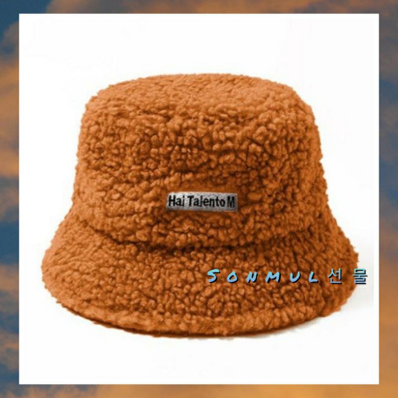 WOMAN KIDS WINTER WOOL BUCKET HAT IMPORT TOPI WANITA &amp; ANAK BAHAN WOL MUSIM DINGIN