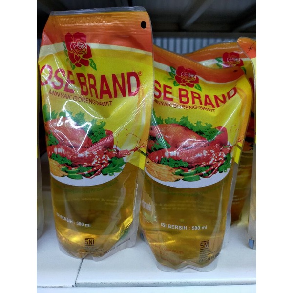 

Minyak goreng rose brand 500ml