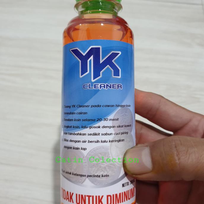 

Cairan Pembersih Uang koin 250 ml - cairan + sikat