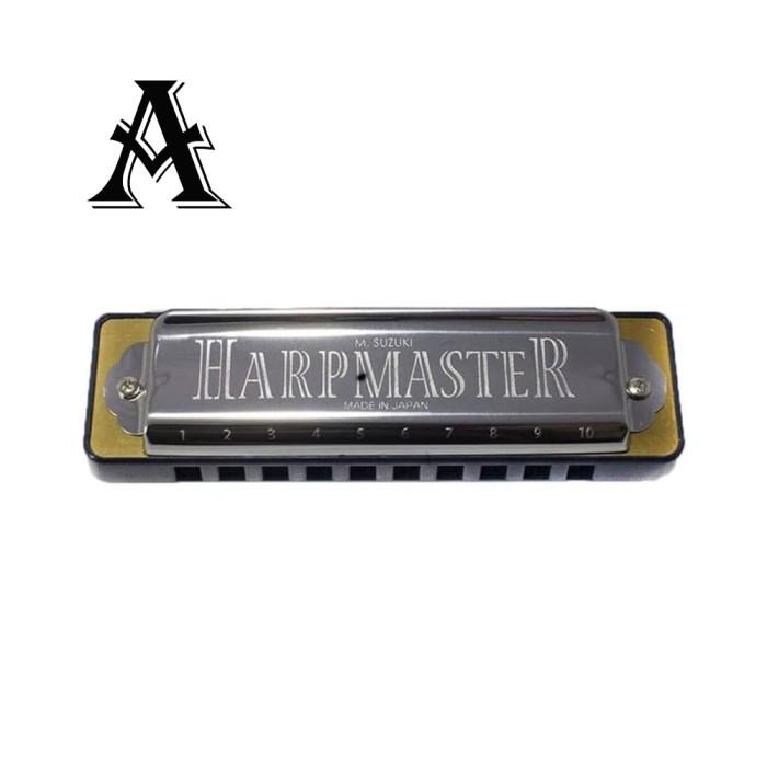 SUZUKI HARPMASTER HARMONICA DIATONIC 10H MR-200 Kualitas Terbaik-2