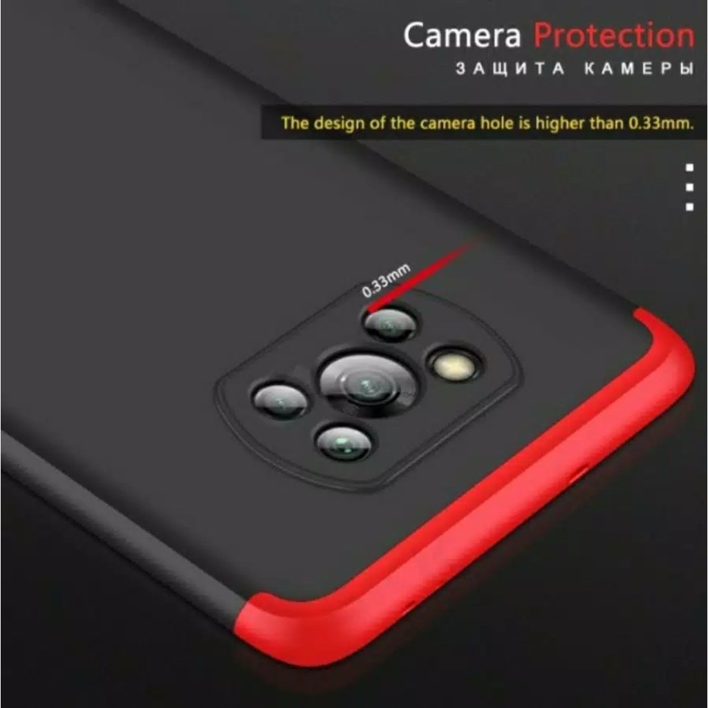 full Camera protection 360 Gkk Poco F3 X3 pro case casing cover