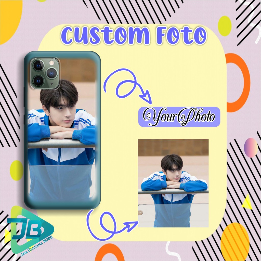 CUSTOM SOFTCASE CUSTOM OPPO VIVO XIAOMI SAMSUNG REALME IPHONE ALL TYPE JB4777