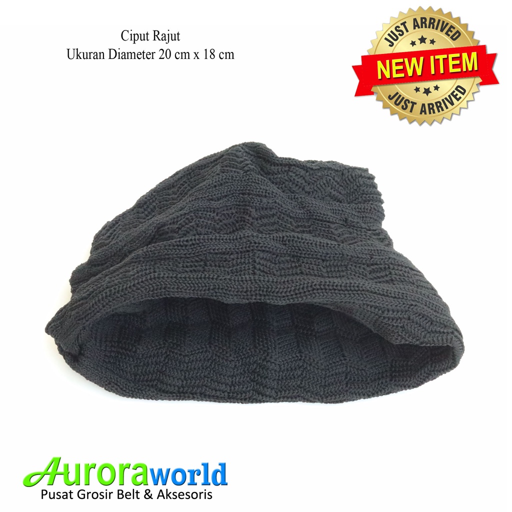 Auroraworld Ciput Rajut Premium Ciput Classic dalaman jilbab inner bandana bahan Tebal