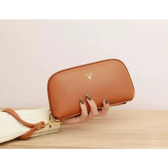 ZIE.STORE11 BAYAR DITEMPAT Tas Wanita Clutch Dompet Simple Fashionable dompet lucu