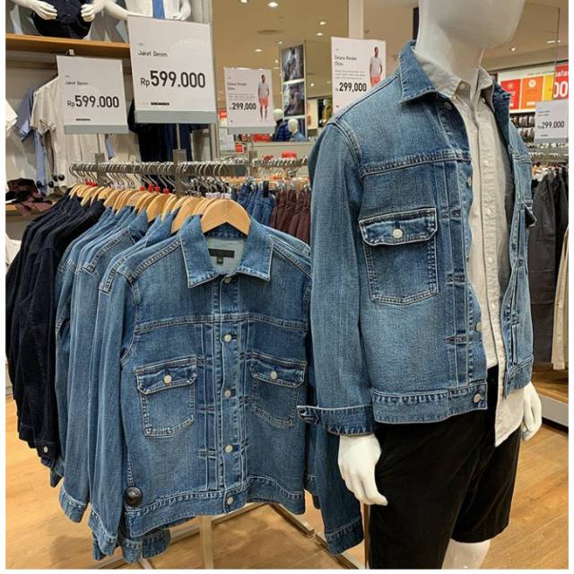 jaket levis uniqlo