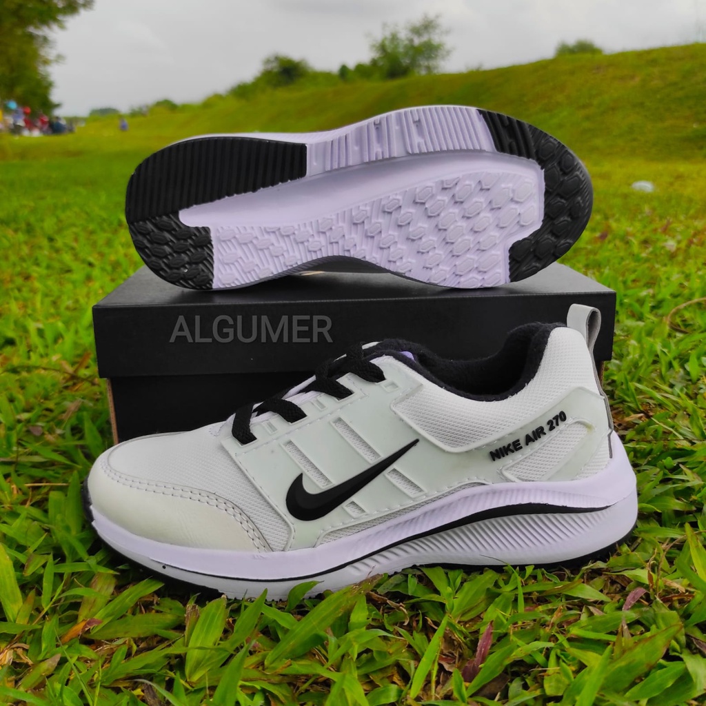 SEPATU PRIA DAN WANITA NIK AIR270 PUTIH WHITE ,SEPATU SANTAI COUPLE , SEPATU OLAHRAGA , SEPATU KERJA, SEPATU SEKOLAH , SEPATU HITAM , SEPATU NAVY , SEPATU FULL BLACK , SEPATU LARI , SEPATU SENAM , SEPATU GOES , SEPATU GYM , SNEAKERS PRIA DAN WANITA