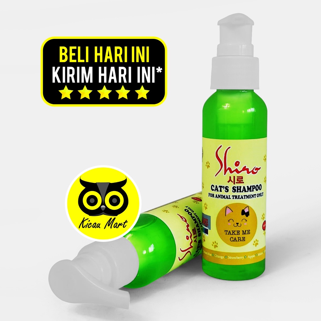 SHAMPO KUCING SHIRO SAMPO SHAMPOO SABUN MANDI KUCING AROMA BUAH OBAT KUTU SAMPO KUCING ANJING SHCAT