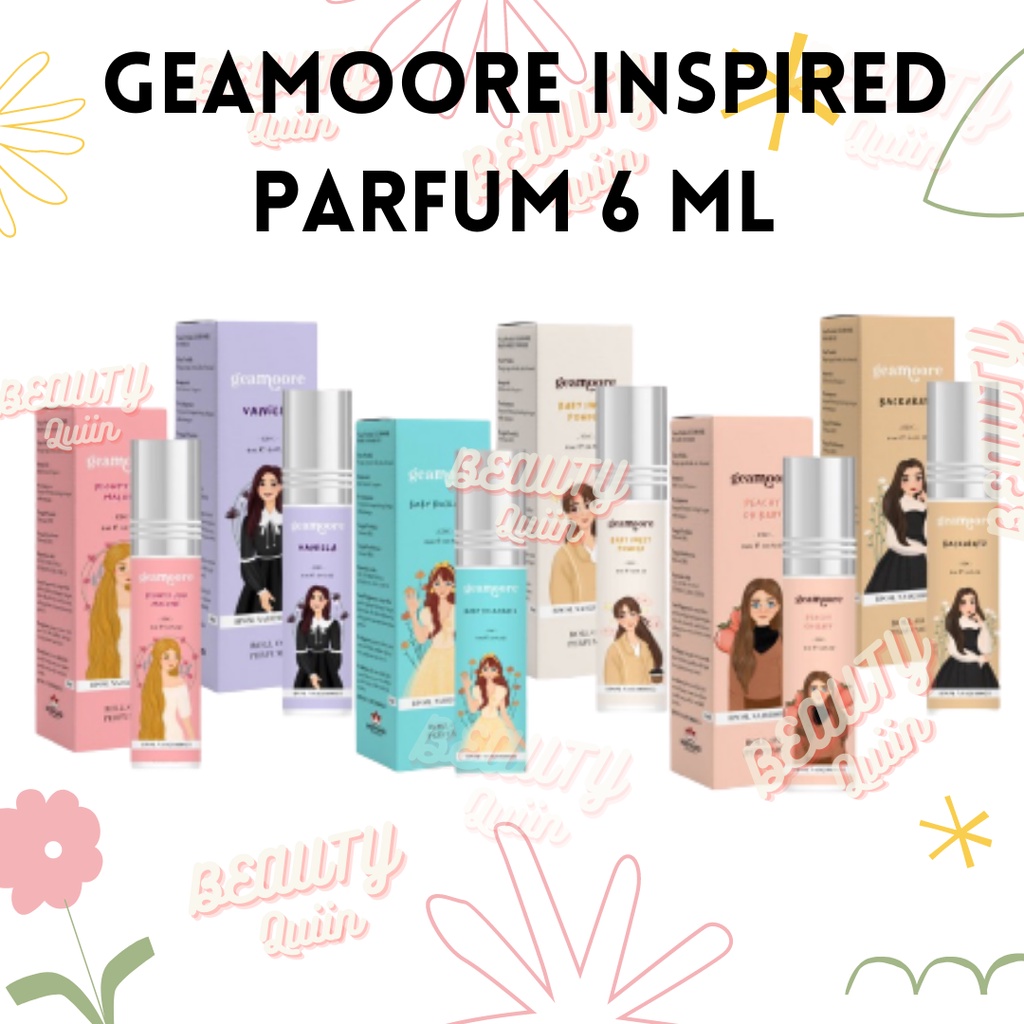 [ BEAUTY ] GEAMOORE INSPIRED PARFUM 6 ML | Parfum Geamoore Roll On 6 ML