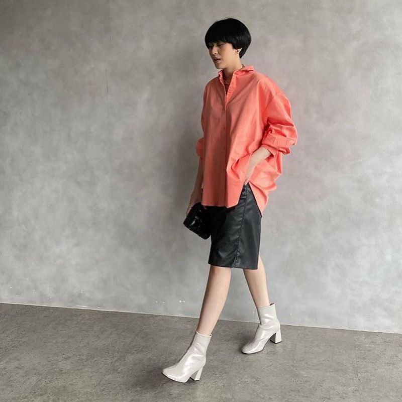 preloved kemeja oversize trick and tricky