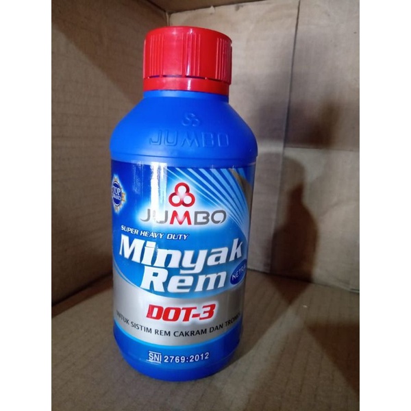 Minyak Rem Oli Rem 300ml Dot 3 Prestone Petroasia ONE SOE JUMBO Warna MERAH / PUTIH MOBIL / MOTOR