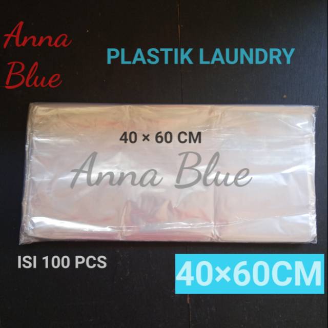 PLASTIK LAUNDRY 40×60 CM/KANTONG PLASTIK TAS/PLASTIK KRESEK BAG