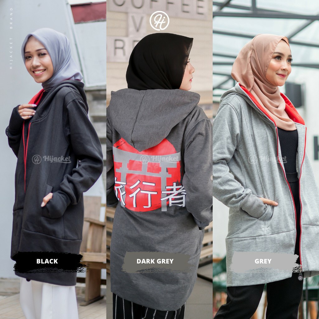 Jaket Hijaber model Japan Street Hijacket pertama diindonesia